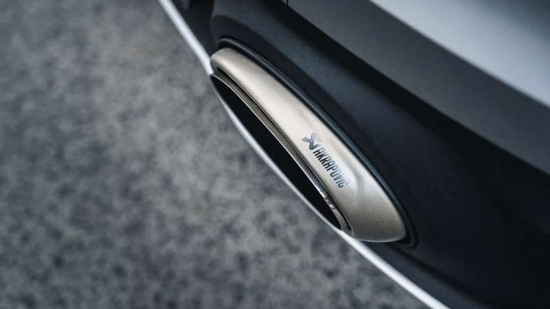 Photo of Akrapovic Titanium Slip-On Race Line Exhaust for the Porsche 992 Dakar - Image 4